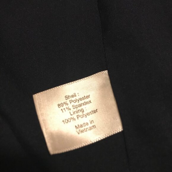 Lane Bryant Women's Plus Size Navy Floral Statement Blazer Size 22 - Picture 7 of 9